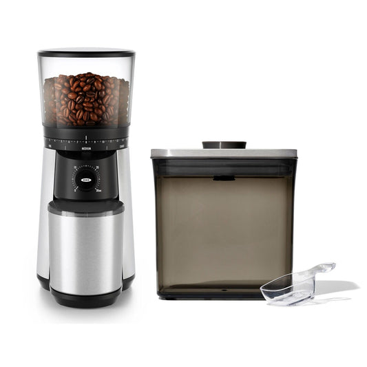 conical-burr-coffee-grinder-and-steel-coffee-pop-container-1-7-qt-with-scoop-bundle-k1 11409800.jpg