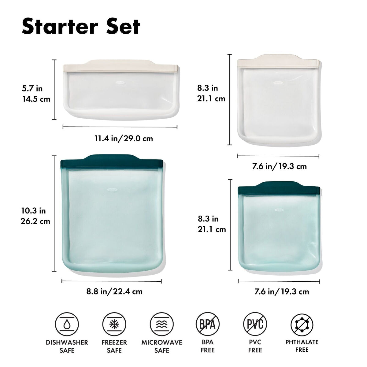 silicone-reusable-bag-4-piece-starter-set-oat-lagoon-k4 oxo__silicone-starter-set_113910009.jpg
